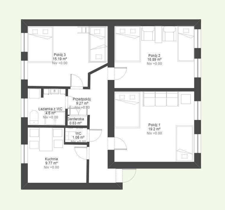 Zielona Kamienica Gdansk Apartment Luaran gambar